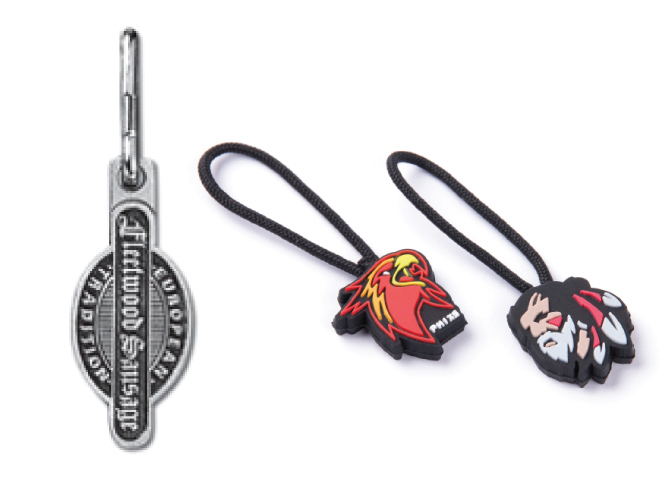 Custom Zipper Pulls