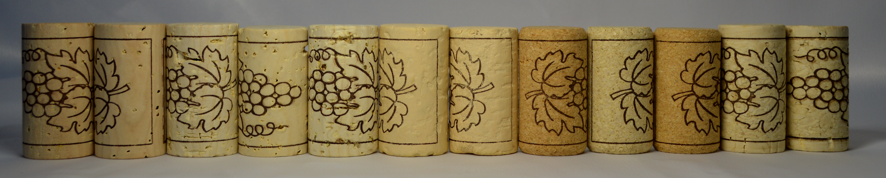 Decorated Wine Corks