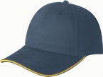 Promotional Brushed Cotton Drill 6 Panel Contour 