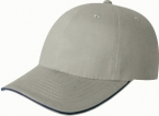 Promotional Brushed Cotton Drill 6 Panel Contour 