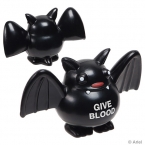 Promotional Bat Stress Reliever Black