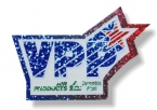 Promotional .006 Custom Shape Silver Glitter Vinyl / std adhesive Decals (251 to 300 square inches) Screen-printed
