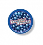 Promotional .040 White Polystyrene Magnetic Badges with Clear PVC overlay (2" Circle) High-res digital 4 Color Process