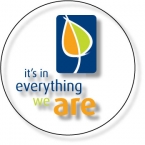 Promotional Stock Shape Clear Gloss Transparent Polypropylene Roll Labels - Round (1.75" dia.) Flexo-printed