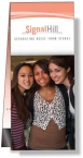 Promotional .010 White Gloss Vinyl Magnetic Book Mark / Any Bleed Edge (1.75" X 4") Four Color Process