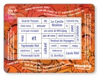 Promotional .020 Magnetic Photo Frame / Word Set (4.75" X 6.25") Four Color Process