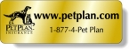 Promotional Stock Shape Brite Gold Foil Paper Roll Labels - Rectangle with round corners (1.25" x 3.5") Flexo-printed