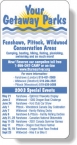 Promotional Stock Shape White Gloss Roll Labels - Rectangle with round corners (2" x 4") Flexo-printed