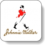 Promotional Stock Shape White Matte Roll Labels - Square with round corners (2" x 2") Flexo-printed