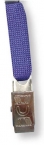 Promotional Stock 36" Blue Lanyard with 3/8" bull dog clip in BULK