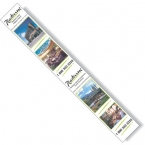 Promotional Stock Shape Sticky Note-Tacs&trade; (9" x 1.25") Screen-printed no bleed edge unless same color bleed all four sides