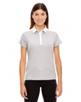 Promotional Ash City - North End Ladies' Symmetry Utk Cool.logik™ Coffee Performance Polo