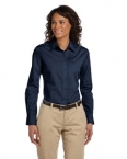 Promotional Harriton Ladies' 3.1 Oz. Essential Poplin