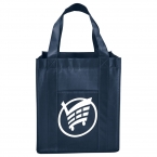Promotional Deluxe Laminated Non-woven Grocery Tote