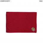 Promotional Colored Microfiber Towel 12x18, Embroidered