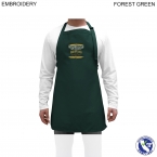 Promotional Twill Bib Apron, 25x28, Embroidered