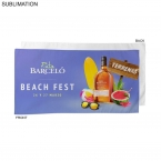Promotional Sublimated Or Blank Microfiber Suede Swimming Towel, 30x60