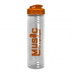 Promotional 24 Oz. Slim Fit Water Bottle With Flip Lid