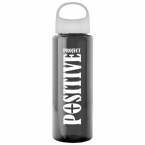 Promotional The Guzzler - 32 Oz. Transparent Bottle With Oval Crest Lid