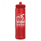 Promotional 24 Oz Tritan Wave Bottle With Push Pull Lid