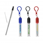 Promotional Stainless Reusable Drinking Straw - Colorjet
