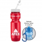 Promotional 26oz Jogger Bottle With Straw Tip Lid