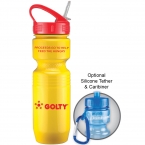 Promotional 26oz Jogger Bottle With Sport Sip Lid & Straw