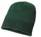 Promotional Acrylic Knit Toque With Rib Hem