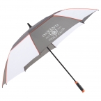 Promotional 60" Heathered Sport Auto Open Golf Umbrella