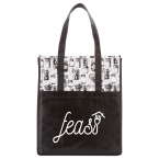 Promotional Vintage Mason Jar Laminated Grocery Tote