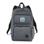 Promotional Graphite Deluxe 15 Inch Laptop Backpack