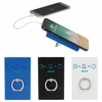 Promotional Omega 2500 Mah Ring Holder Wireless Power Bank