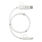 Promotional Whirl 5-in-1 Charging Cable With Magnetic Wrap