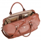 Promotional Cutter & Buck(r) 19" Leather Weekender Duffel Bag