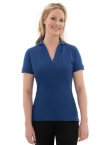 Promotional Coal Harbour(r) Comfort Pique Soil Release Ladies Sport Shirt